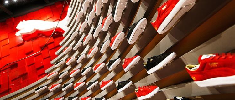 Puma traza un aumento de ventas en 10% anual al 2022