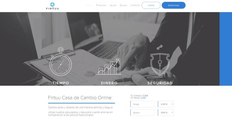 CONOCE FINTUU, LA CASA DE CAMBIOS ONLINE CONOCE FINTUU, LA CASA DE CAMBIOS ONLINE