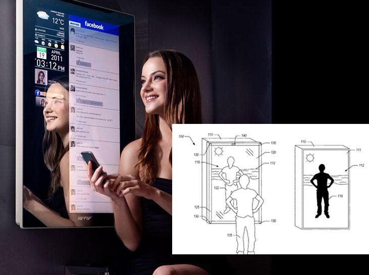 Amazon patenta un espejo que te permite vestirte con ropa virtual Amazon patenta un espejo que te permite vestirte con ropa virtual